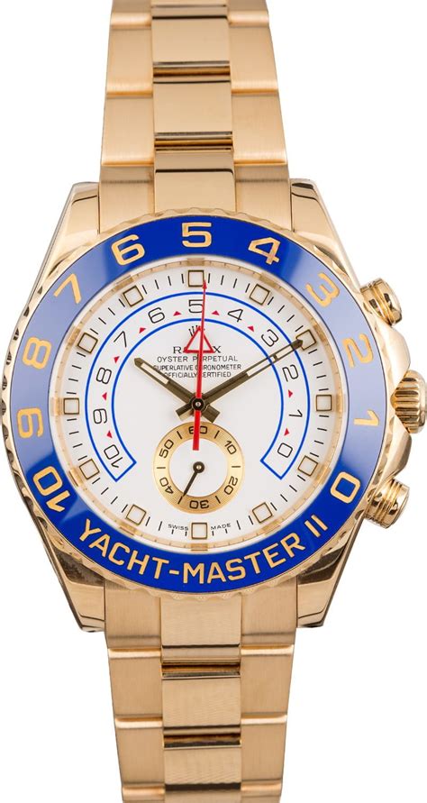 rolex yacht master ii 116688 18k yellow gold|rolex yacht master ii everose.